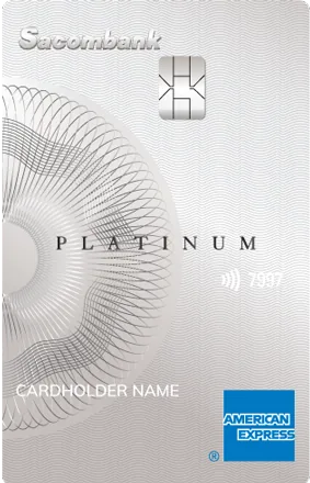 Thẻ Sacombank Platinum American Express®