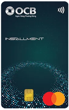 Thẻ OCB Installment Mastercard Platinum