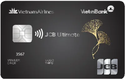 Thẻ VietinBank JCB Ultimate Vietnam Airlines
