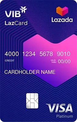 Thẻ VIB LazCard