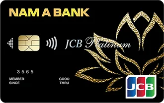 Thẻ Nam A Bank JCB Platinum