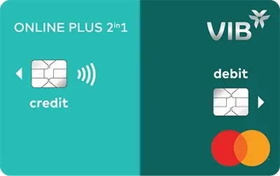 Thẻ VIB Online Plus 2in1