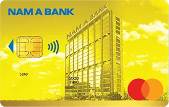 Thẻ Nam A Bank Mastercard Gold