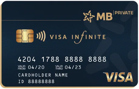 Thẻ MB Visa Infinite