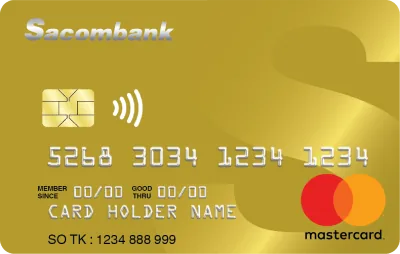 Thẻ Sacombank Mastercard