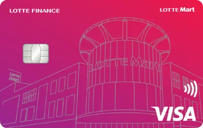 Thẻ LOTTE Mart - LOTTE Finance Visa