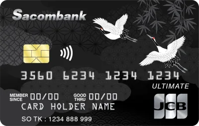 Thẻ Sacombank JCB Ultimate
