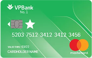 Thẻ VPBank Number 1 Mastercard