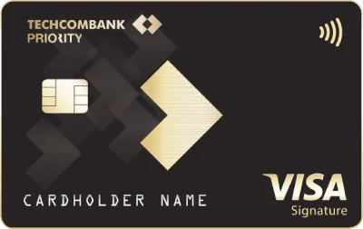 Thẻ Techcombank Priority Visa Signature
