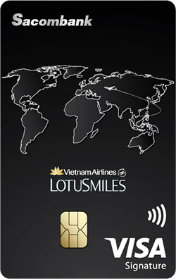 Thẻ Sacombank Vietnam Airlines Visa