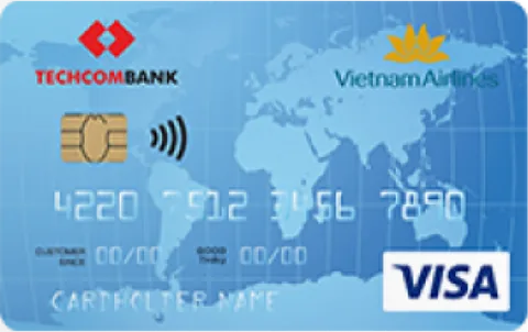 Thẻ Vietnam Airlines Techcombank Visa Classic