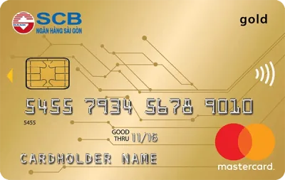 Thẻ SCB MasterCard Gold