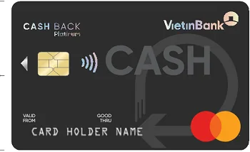 Thẻ VietinBank MasterCard Platinum Cashback