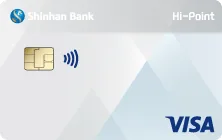 Thẻ Shinhan Visa Hi-Point Classic