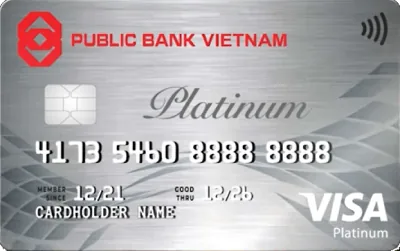 Thẻ Public Bank Visa Platinum