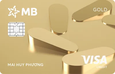 Thẻ MB Visa Gold