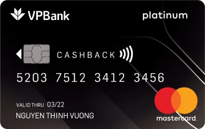 Thẻ VPBank Platinum Cashback