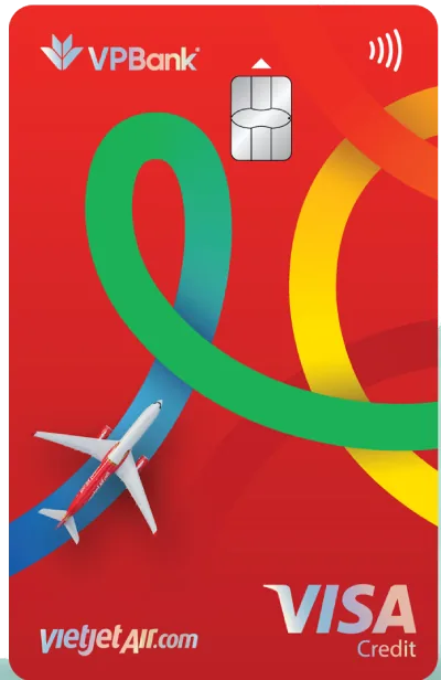 Thẻ Vietjet VPBank Visa Platinum YOJO