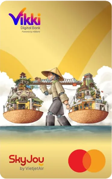 Thẻ Vikki-SkyJoy Mastercard