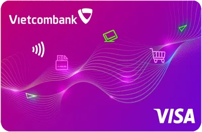 Thẻ Vietcombank Visa Snack