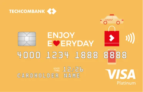 Thẻ Techcombank Everyday