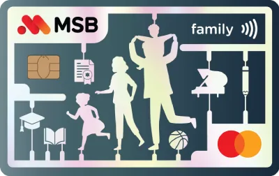 Thẻ MSB Mastercard Family