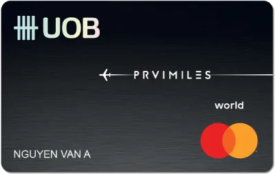 Thẻ UOB PRVI Miles