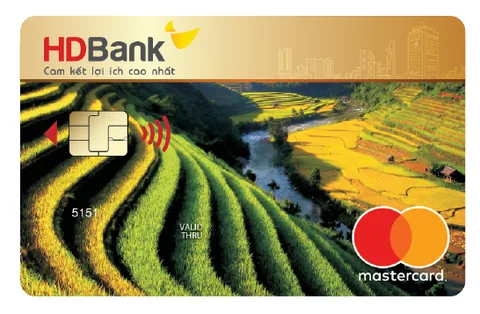 Thẻ HDBank Mastercard Gold