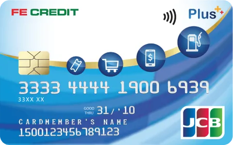 Thẻ FE CREDIT JCB Plus+