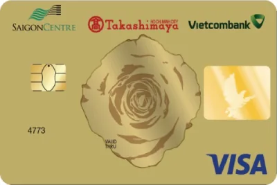 Thẻ Saigon Centre Takashimaya Vietcombank