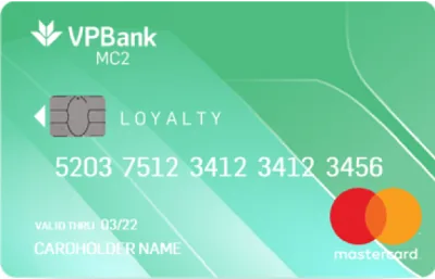 Thẻ VPBank MC2 MasterCard
