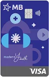 Thẻ MB Visa Modern Youth