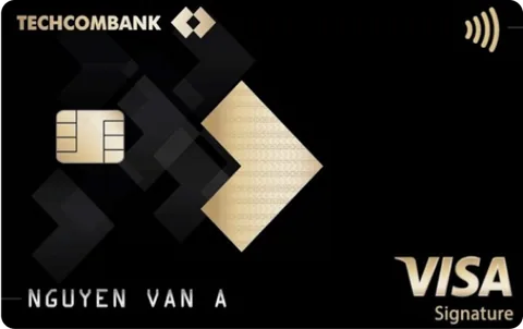 Thẻ Techcombank Visa Signature
