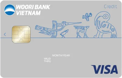 Thẻ Woori Visa Classic