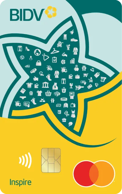 Thẻ BIDV Mastercard Inspire