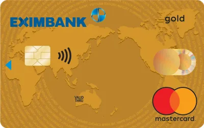 Thẻ Eximbank Mastercard Gold