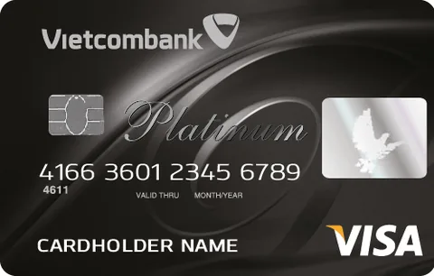 Thẻ Vietcombank Visa Platinum