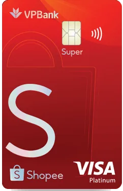 Thẻ VPBank Super Shopee Platinum