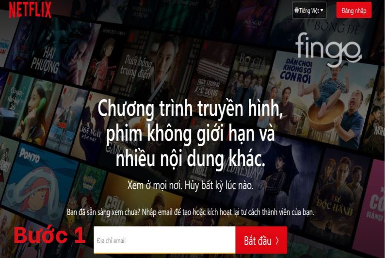 Đăng nhập Netflix Việt Nam