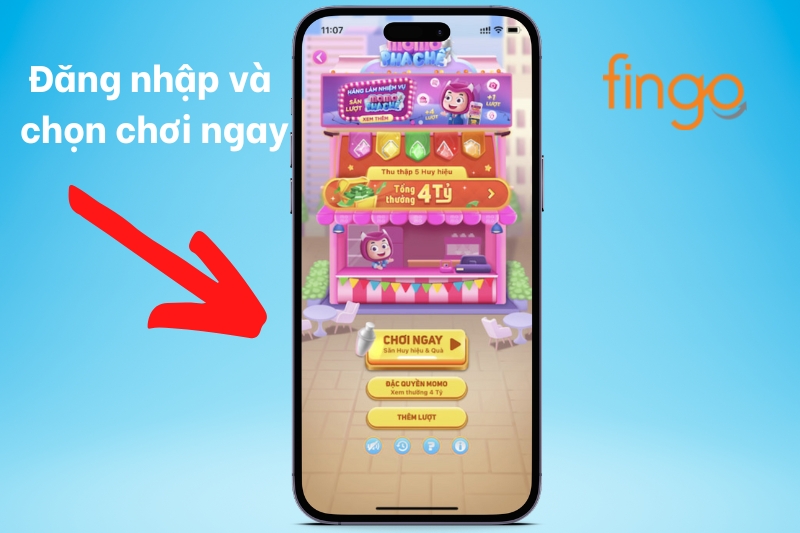Đăng nhập để chơi MoMo pha chế