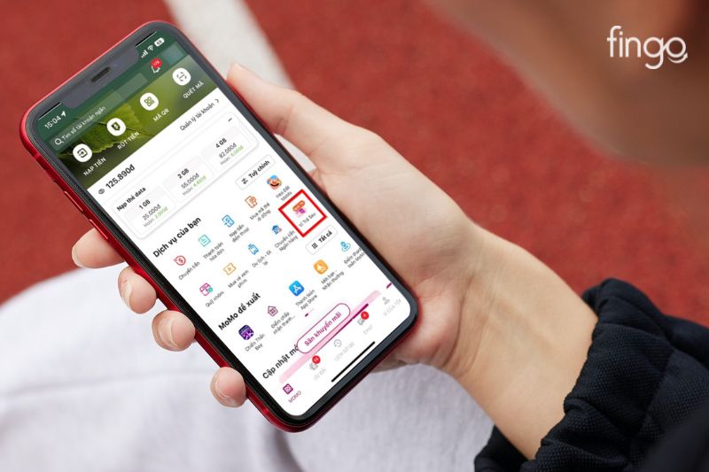Chọn tính năng Ví Trả Sau