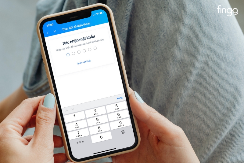 Nhập mật khẩu Zalo Pay của bạn
