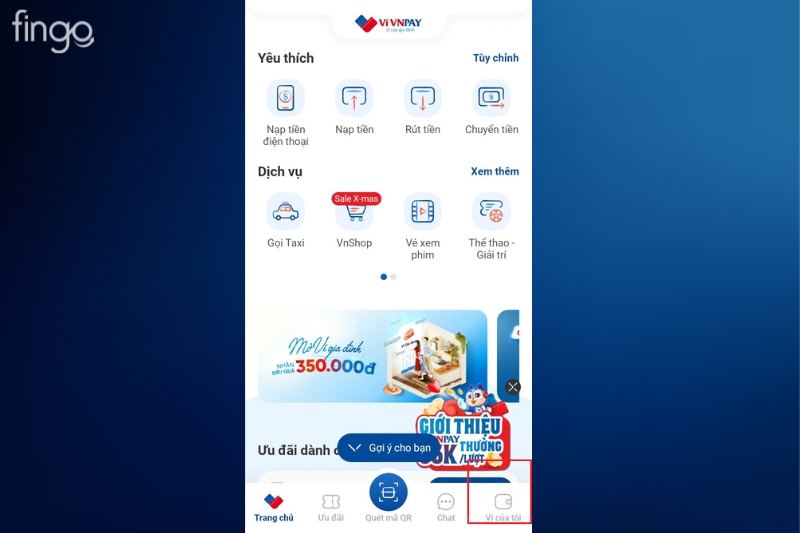 Các bước lấy mã giới thiệu