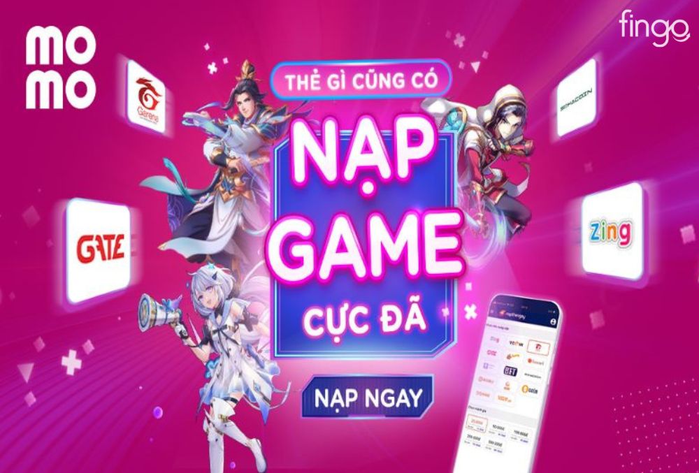 Cách mua thẻ Garena trên MoMo