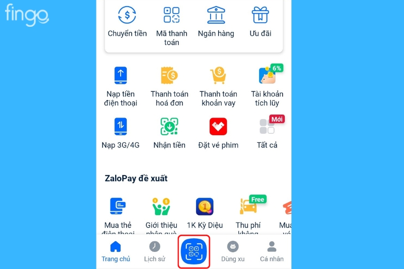 Chuyển tiền mã QR