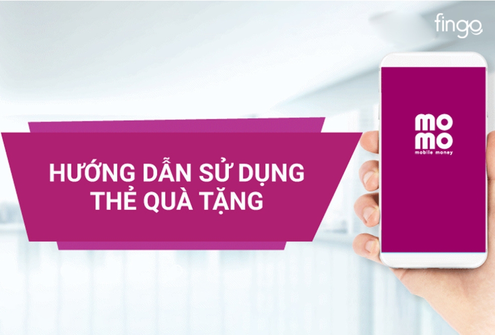 Hướng dẫn sử dụng thẻ quà tặng MoMo