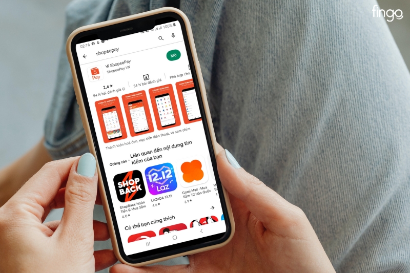 Tải ứng dụng ShopeePay
