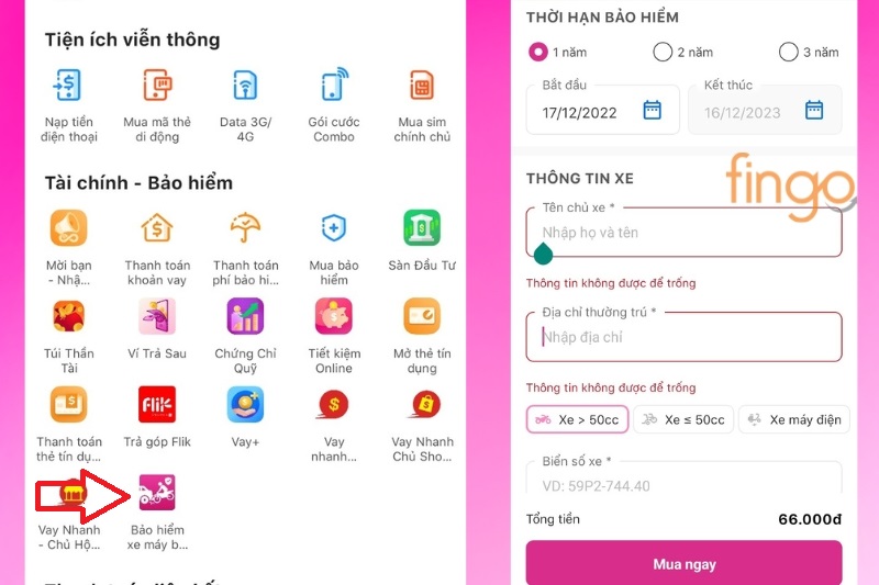 Chọn Bảo hiểm xe máy bắt buộc