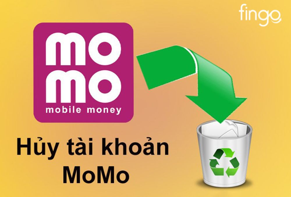 Hủy tài khoản Momo