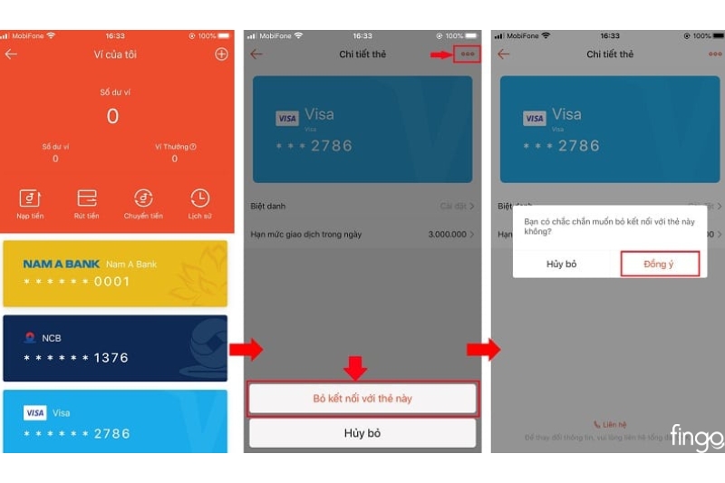 Các bước hủy liên kết ShopeePay với Shopee
